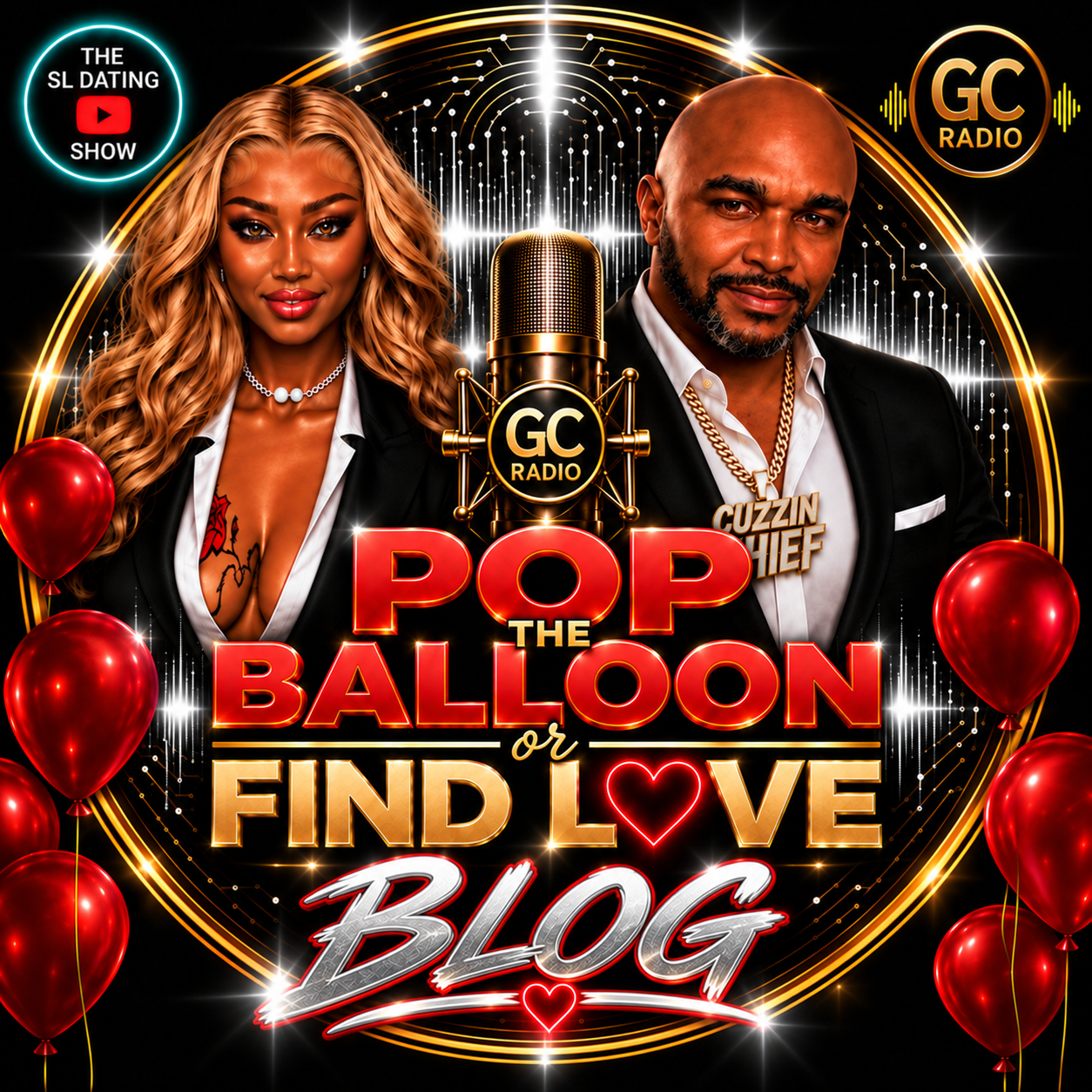 Pop The Balloon or Find Love SL promotional artwork